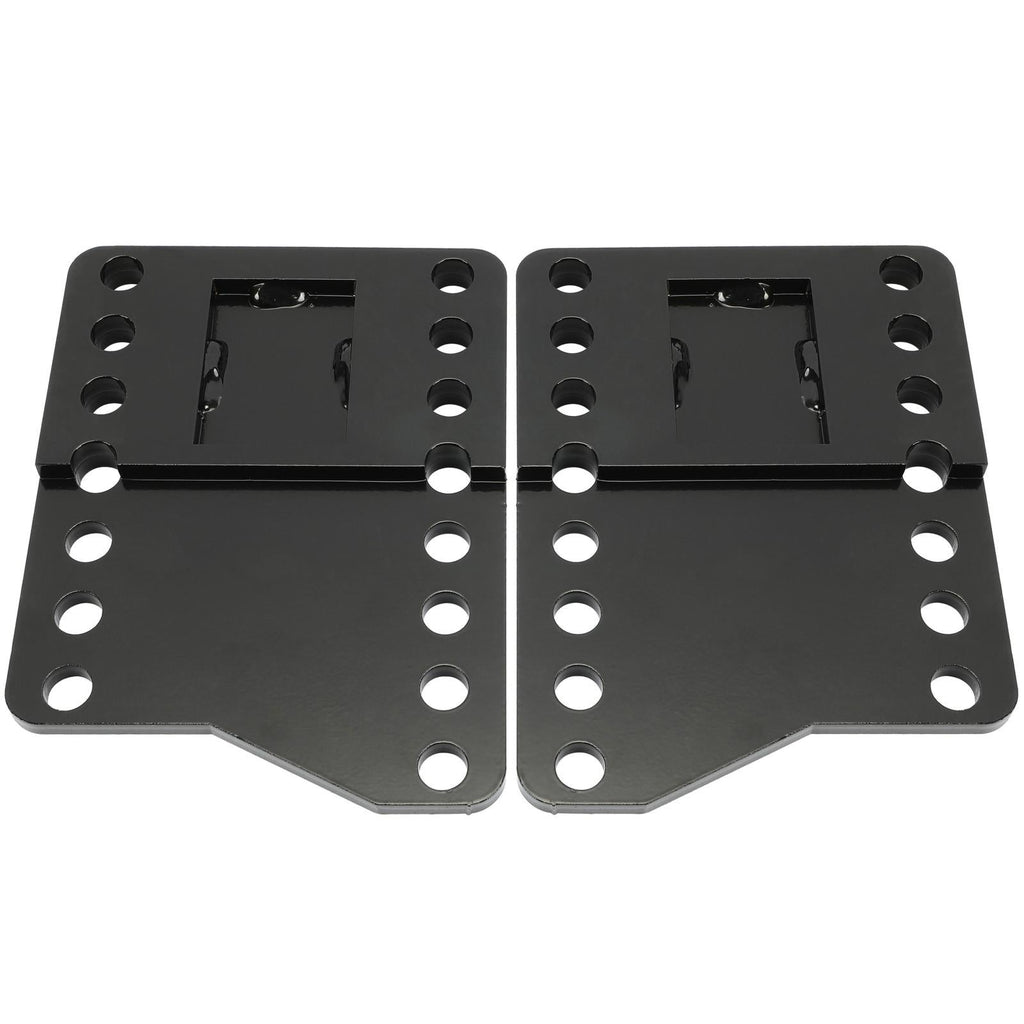 Universal Black Snowplow Mount Drop Bracket Lift Level Kit Powder Coated Steel