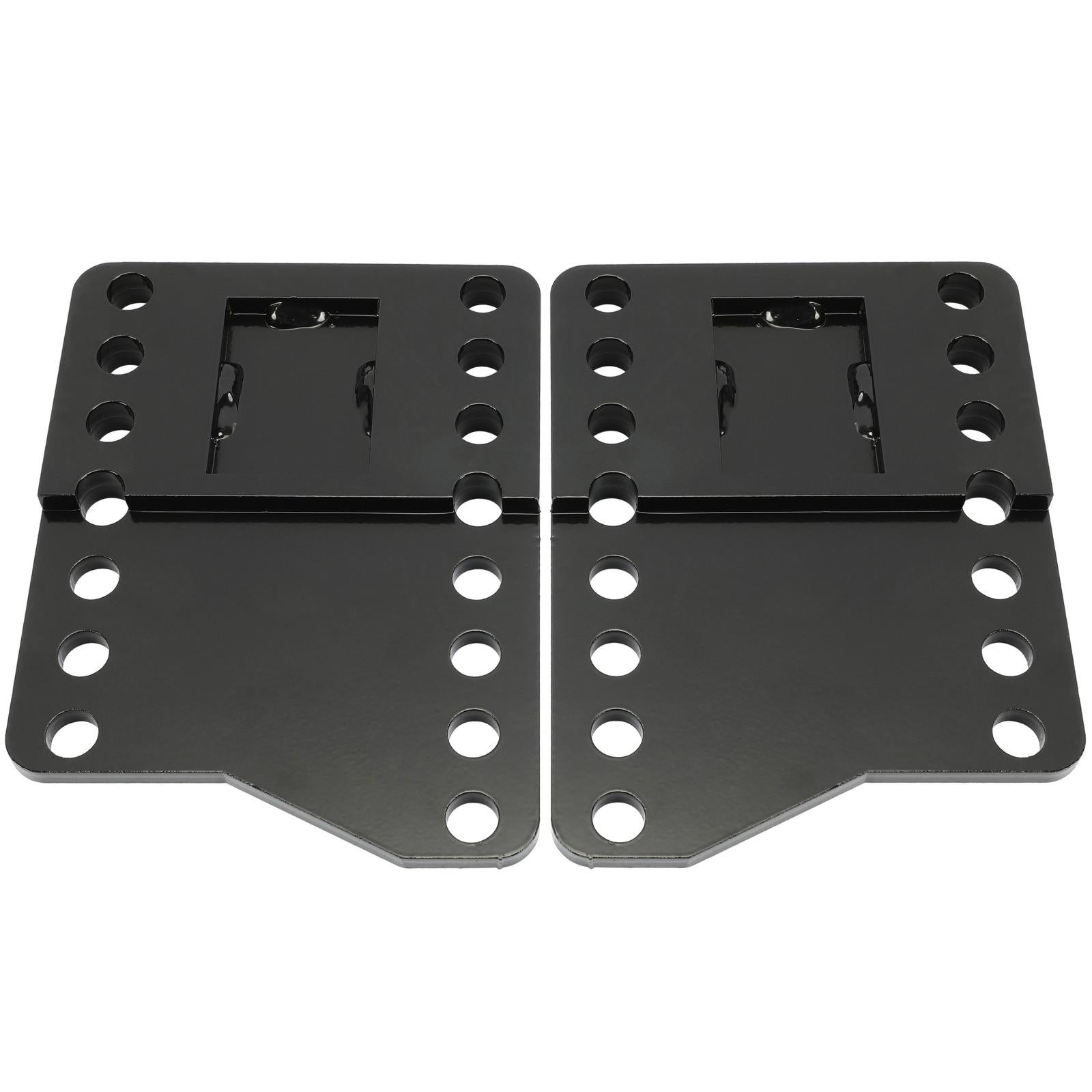 Universal Black Snowplow Mount Drop Bracket Lift Level Kit Powder Coated Steel