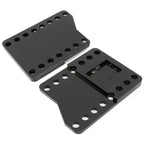 Universal Black Snowplow Mount Drop Bracket Lift Level Kit Powder Coated Steel