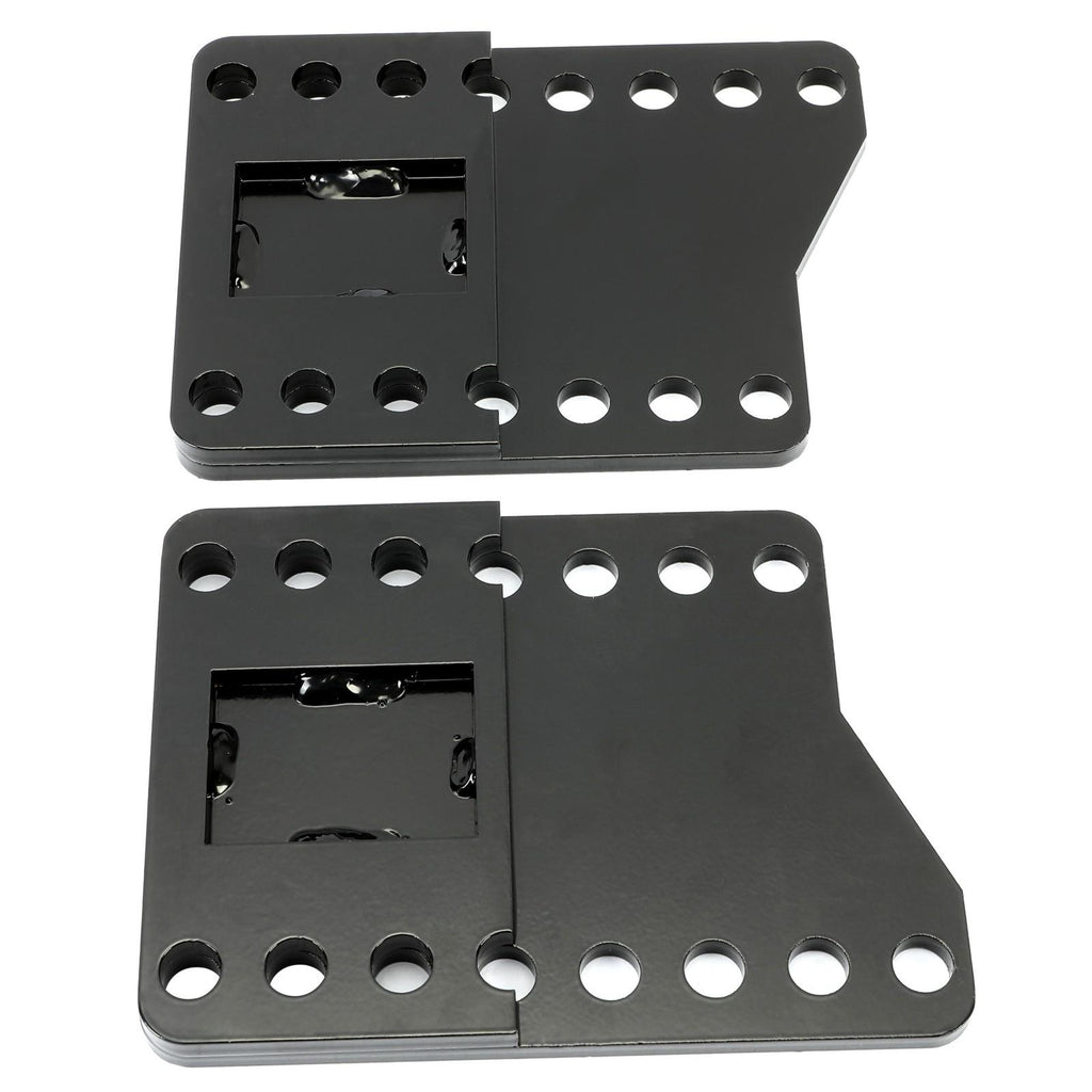 Universal Black Snowplow Mount Drop Bracket Lift Level Kit Powder Coated Steel
