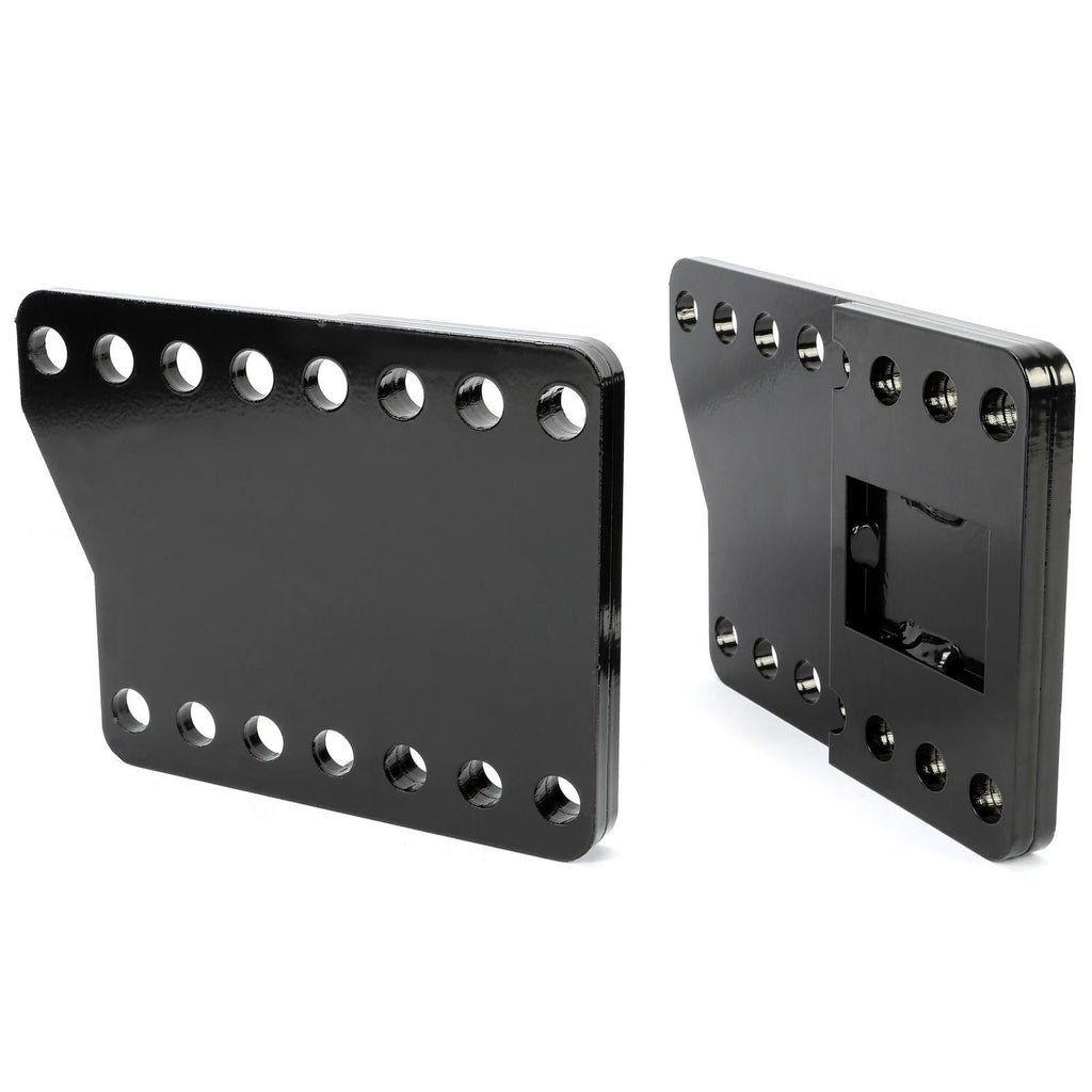 Universal Black Snowplow Mount Drop Bracket Lift Level Kit Powder Coated Steel