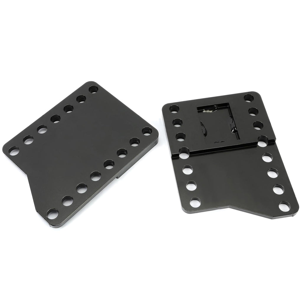 Universal Black Snowplow Mount Drop Bracket Lift Level Kit Powder Coated Steel