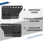 Universal Black Snowplow Mount Drop Bracket Lift Level Kit Powder Coated Steel