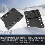 Universal Black Snowplow Mount Drop Bracket Lift Level Kit Powder Coated Steel