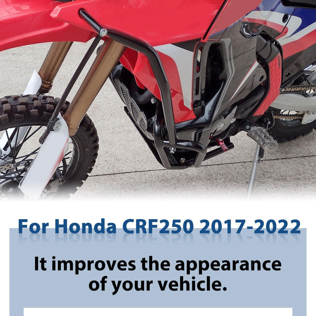 For HONDA CRF250 Rally FULL CRASH BAR ENGINE GUARD Upper Lower Skid Plate 17-22