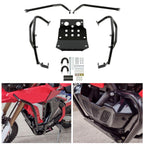 For HONDA CRF250 Rally FULL CRASH BAR ENGINE GUARD Upper Lower Skid Plate 17-22