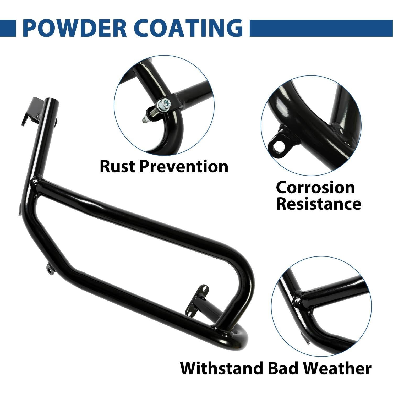 For HONDA CRF250 Rally FULL CRASH BAR ENGINE GUARD Upper Lower Skid Plate 17-22