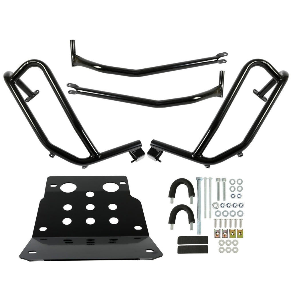 For HONDA CRF250 Rally FULL CRASH BAR ENGINE GUARD Upper Lower Skid Plate 17-22
