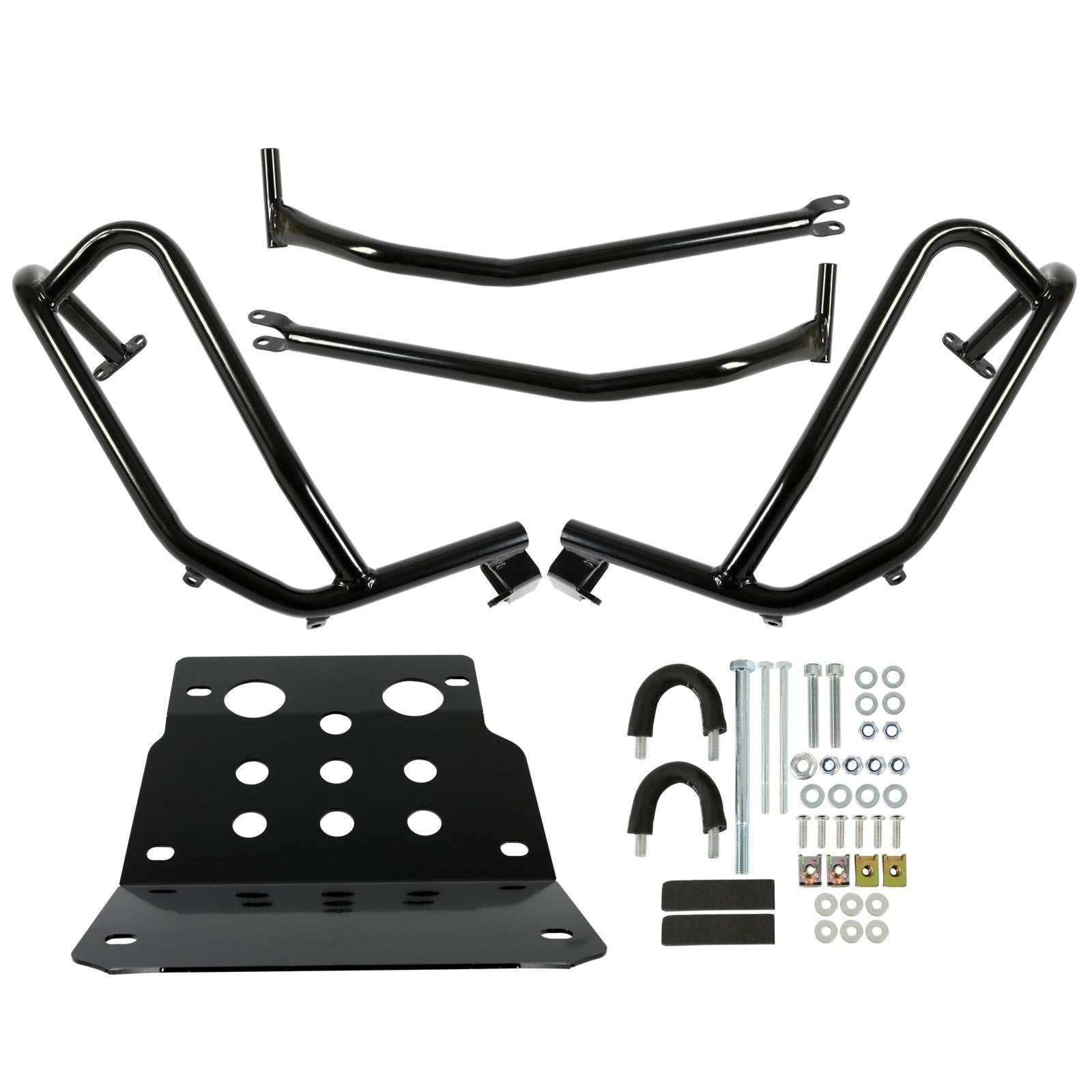 For HONDA CRF250 Rally FULL CRASH BAR ENGINE GUARD Upper Lower Skid Plate 17-22
