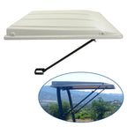 Paintable Tractor Cab Top Canopy For John Deere Ztrak Mowers ROPS -White