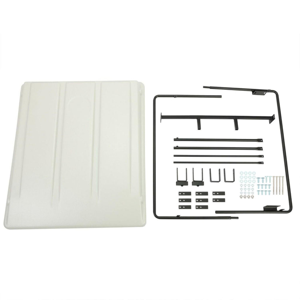 Paintable Tractor Cab Top Canopy For John Deere Ztrak Mowers ROPS -White