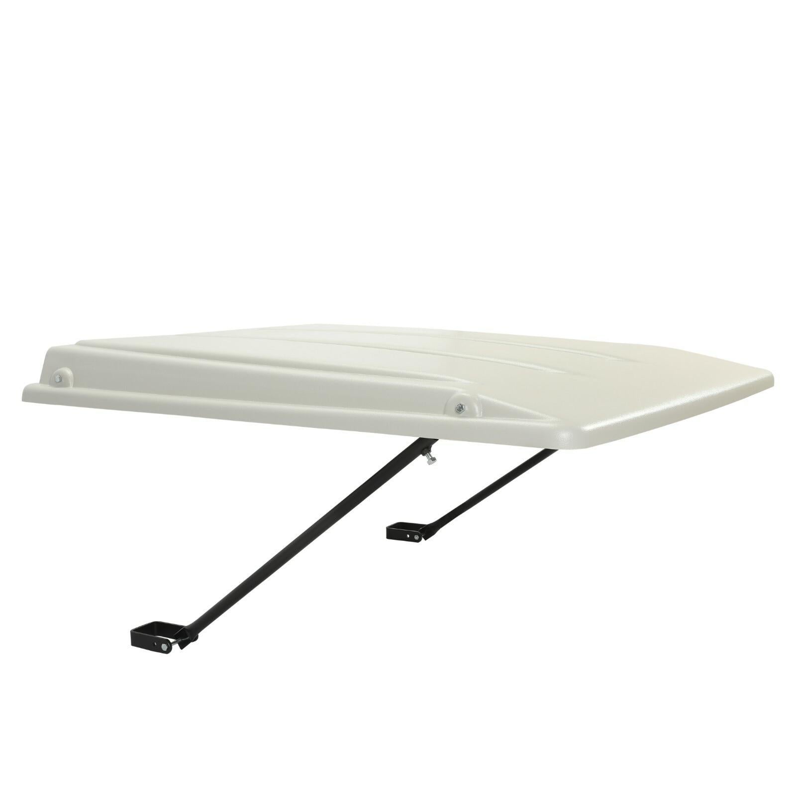 Paintable Tractor Cab Top Canopy For John Deere Ztrak Mowers ROPS -White