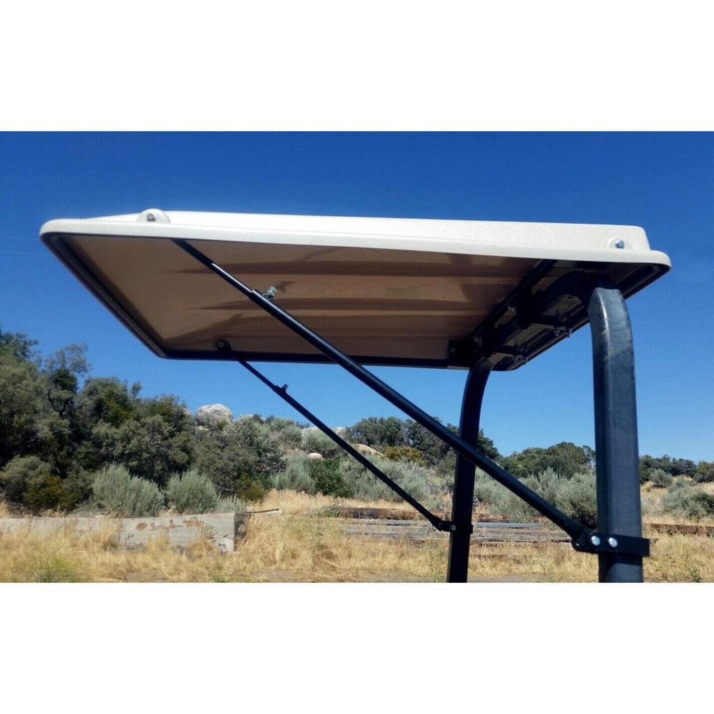 Paintable Tractor Cab Top Canopy For John Deere Ztrak Mowers ROPS -White