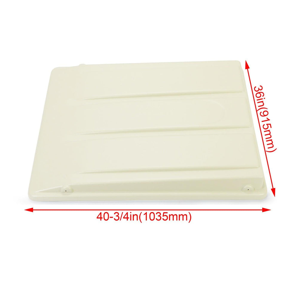 Paintable Tractor Cab Top Canopy For John Deere Ztrak Mowers ROPS -White