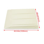 Paintable Tractor Cab Top Canopy For John Deere Ztrak Mowers ROPS -White