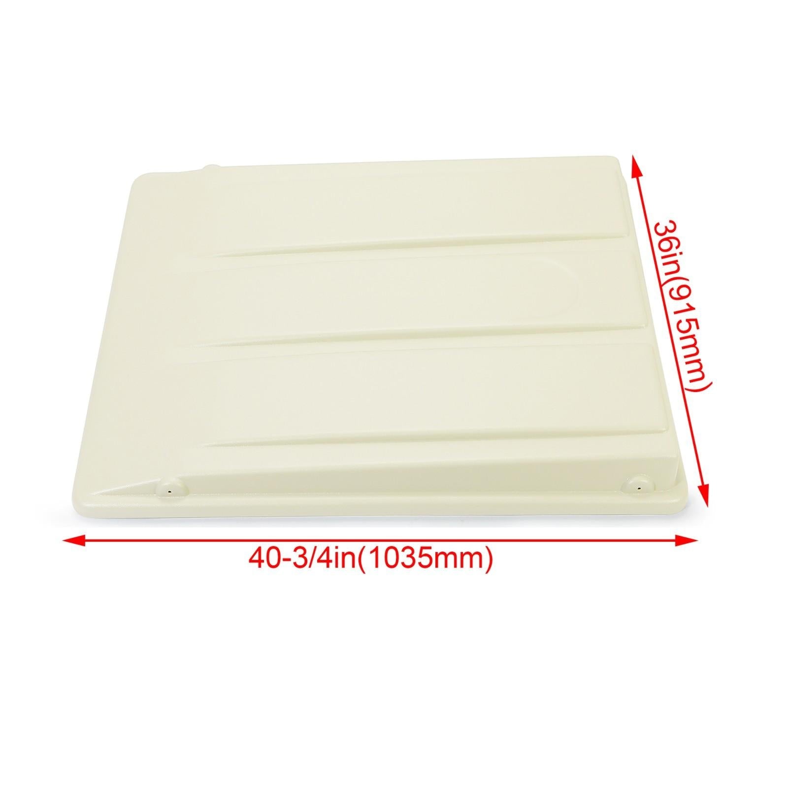 Paintable Tractor Cab Top Canopy For John Deere Ztrak Mowers ROPS -White