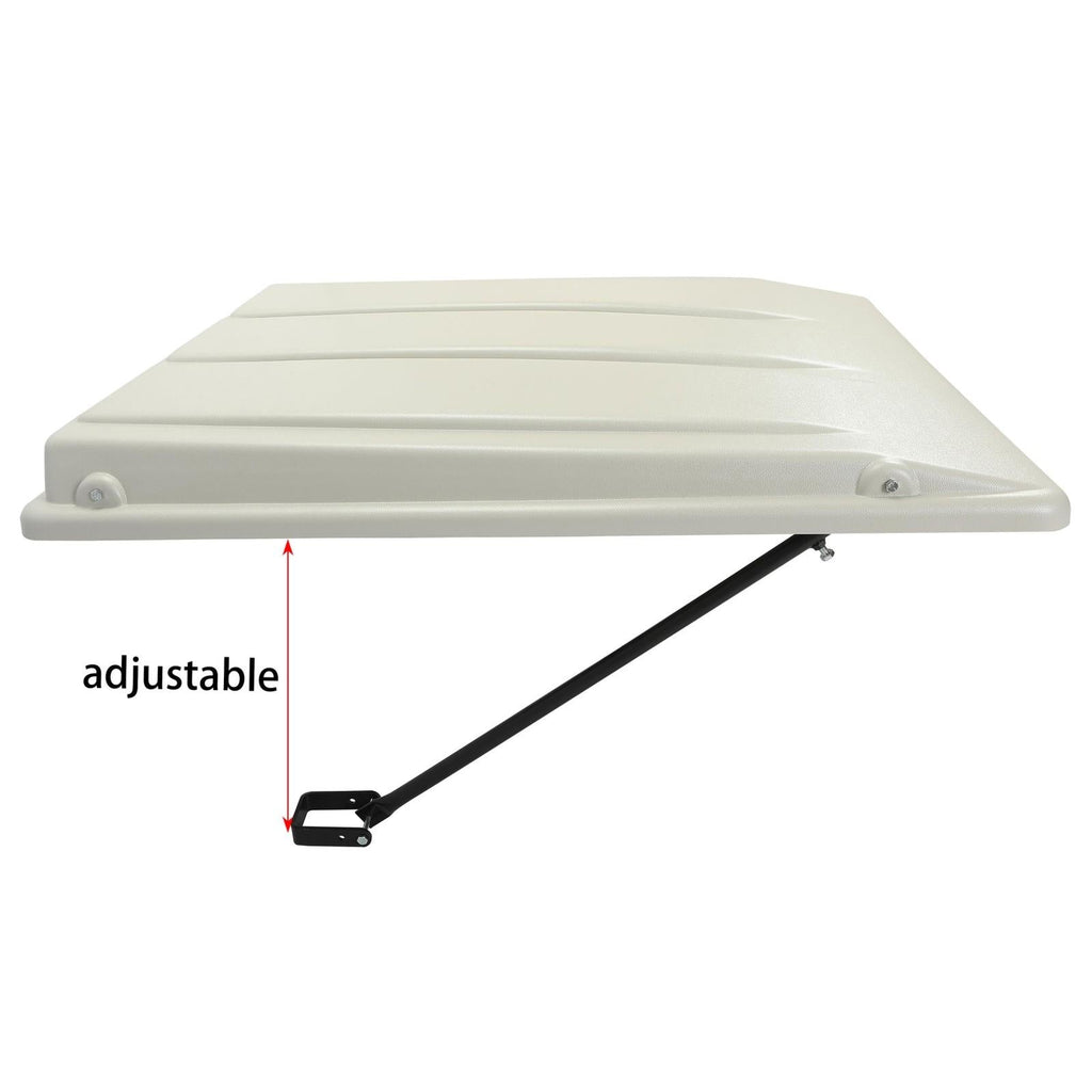 Paintable Tractor Cab Top Canopy For John Deere Ztrak Mowers ROPS -White
