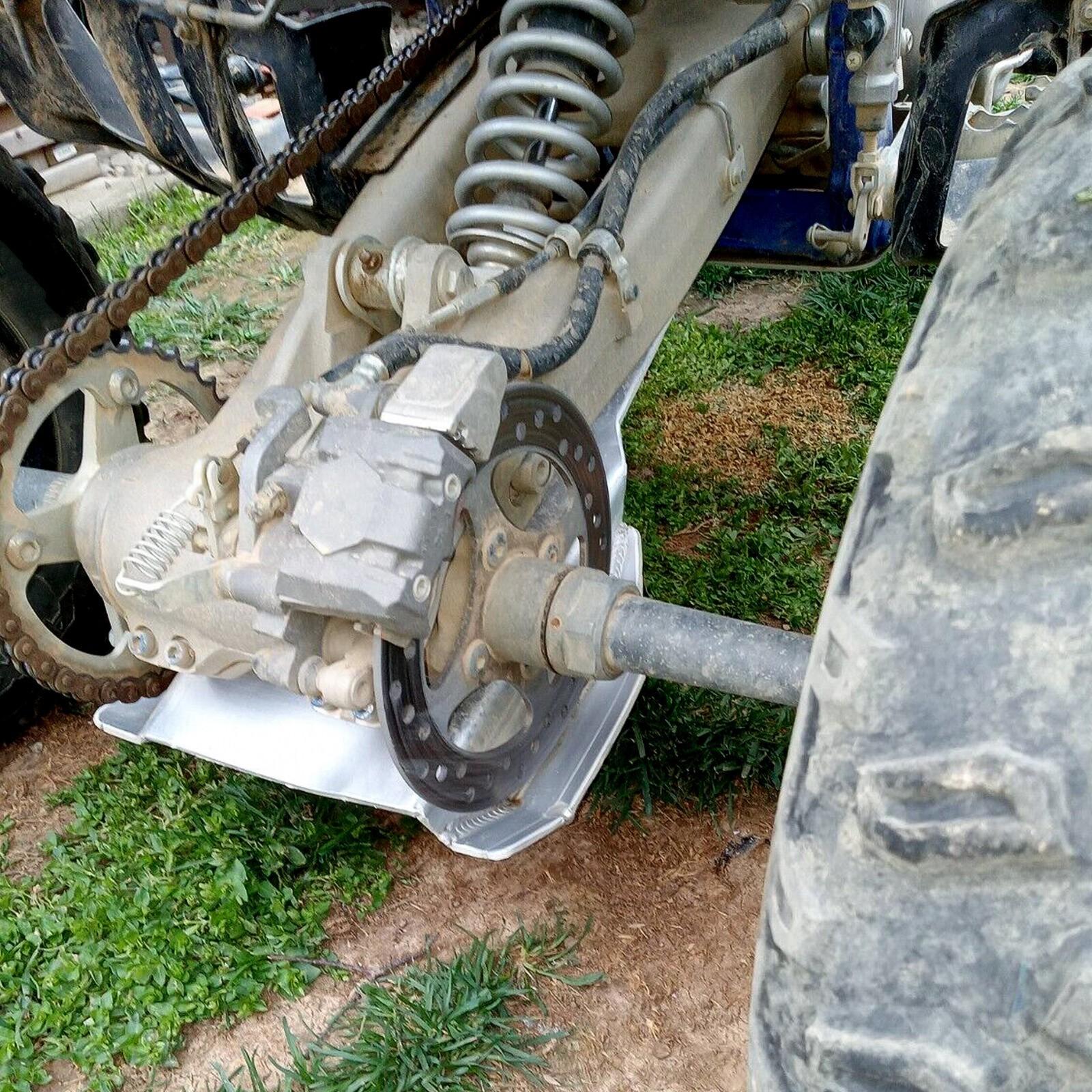 For Yamaha Raptor 700 700R Full Chassis Glide Swing Arm Skid Plate Splash Guard