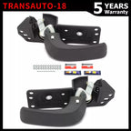 Pair Left Right Inside Door Handle For 07-13 Chevy Silverado GMC Sierra 1500
