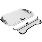 2-IN-1 Flip Front Windshield Scratch Resistant For Arctic Cat Wildcat 4 1000