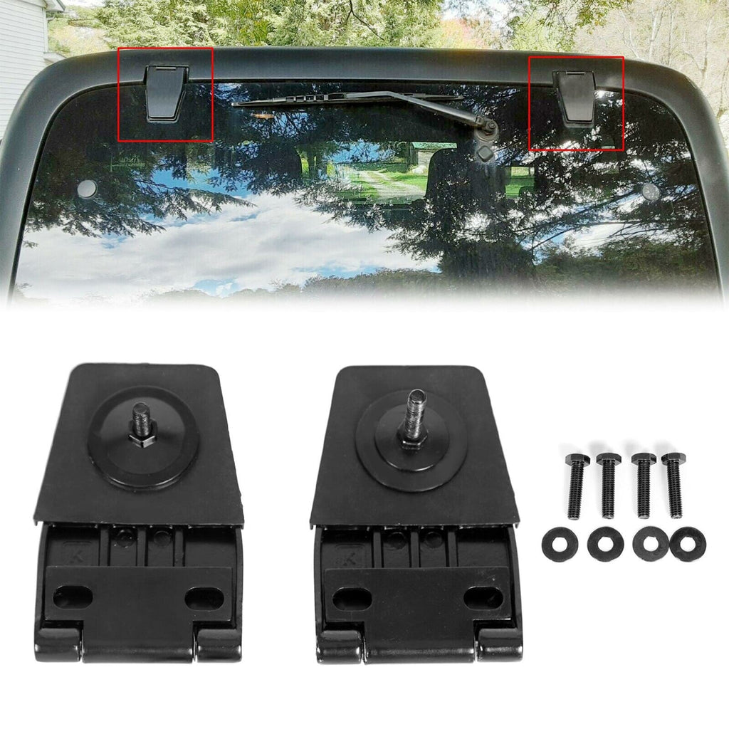 2X Hard Top Liftgate Rear Hatch Gate Window Hinge For Jeep Wrangler TJ YJ 87-06