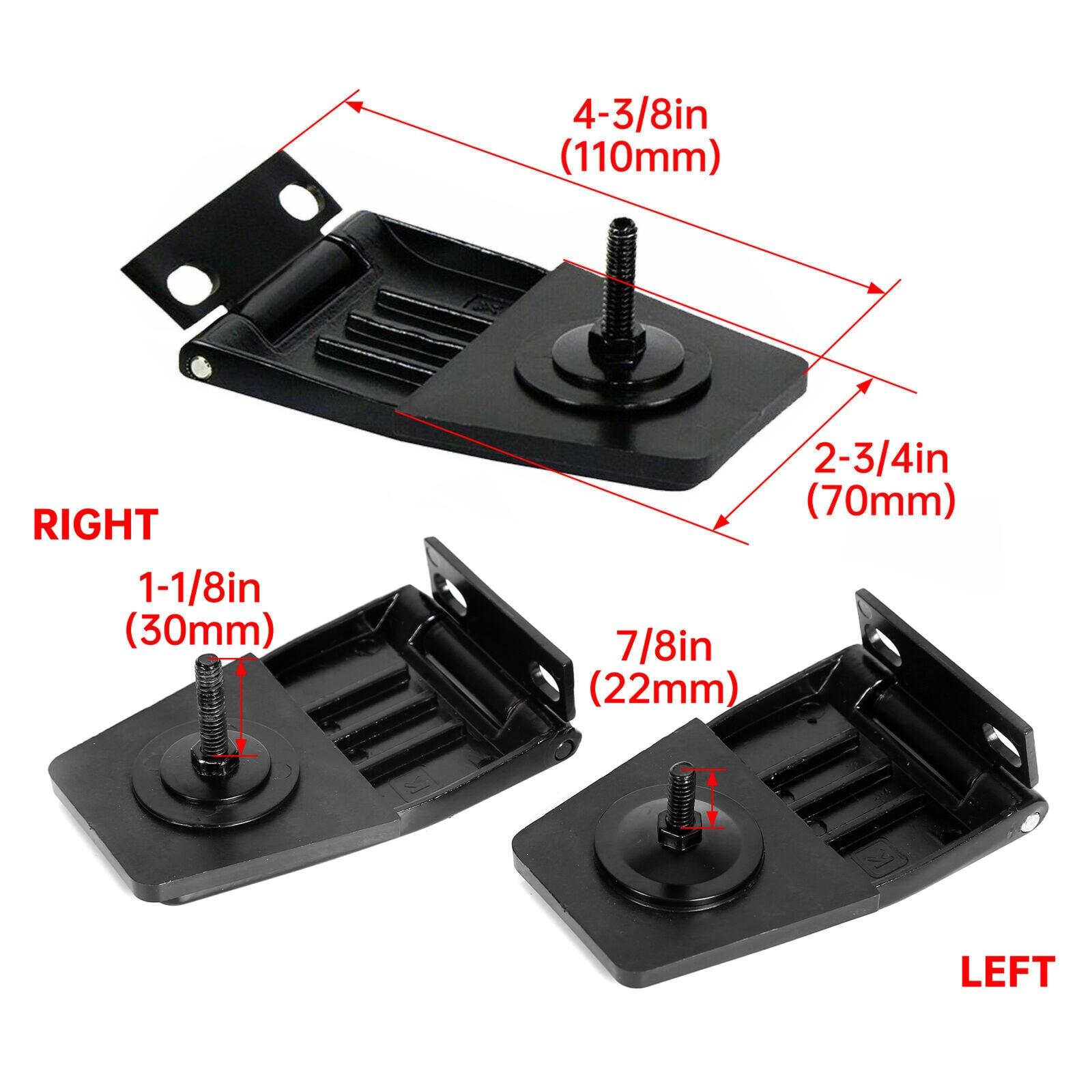 2X Hard Top Liftgate Rear Hatch Gate Window Hinge For Jeep Wrangler TJ YJ 87-06