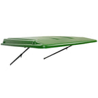 Green Top Cab Canopy with Bracket For John Deere Compact Utility Tractors W/ROPS