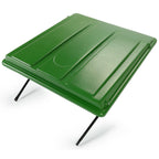 Green Top Cab Canopy with Bracket For John Deere Compact Utility Tractors W/ROPS