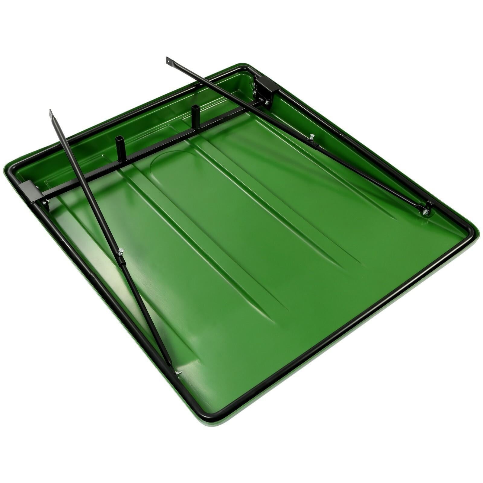 Green Top Cab Canopy with Bracket For John Deere Compact Utility Tractors W/ROPS