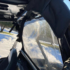 Rear Soft Window For Polaris RZR 900 S 1000 XP 4 Turbo Trail EPS 2014-2021 UTV