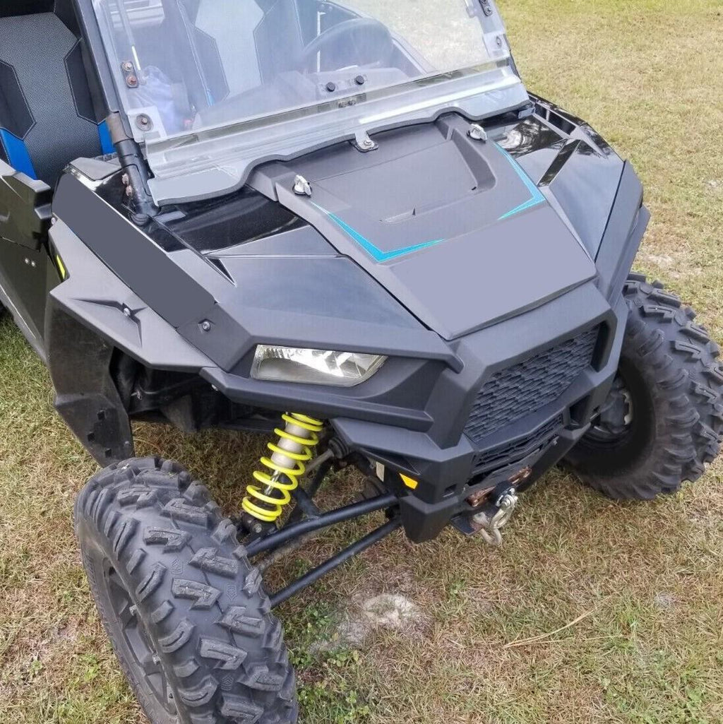 Front Brush Guard Bumper Fascia For Polaris RZR XP S4 XP 4 1000 (2014+) - Black