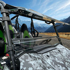 Folding Flip Windshield Scratch Resistant For Kawasaki Teryx 4 800/ 4 S ,2016-23