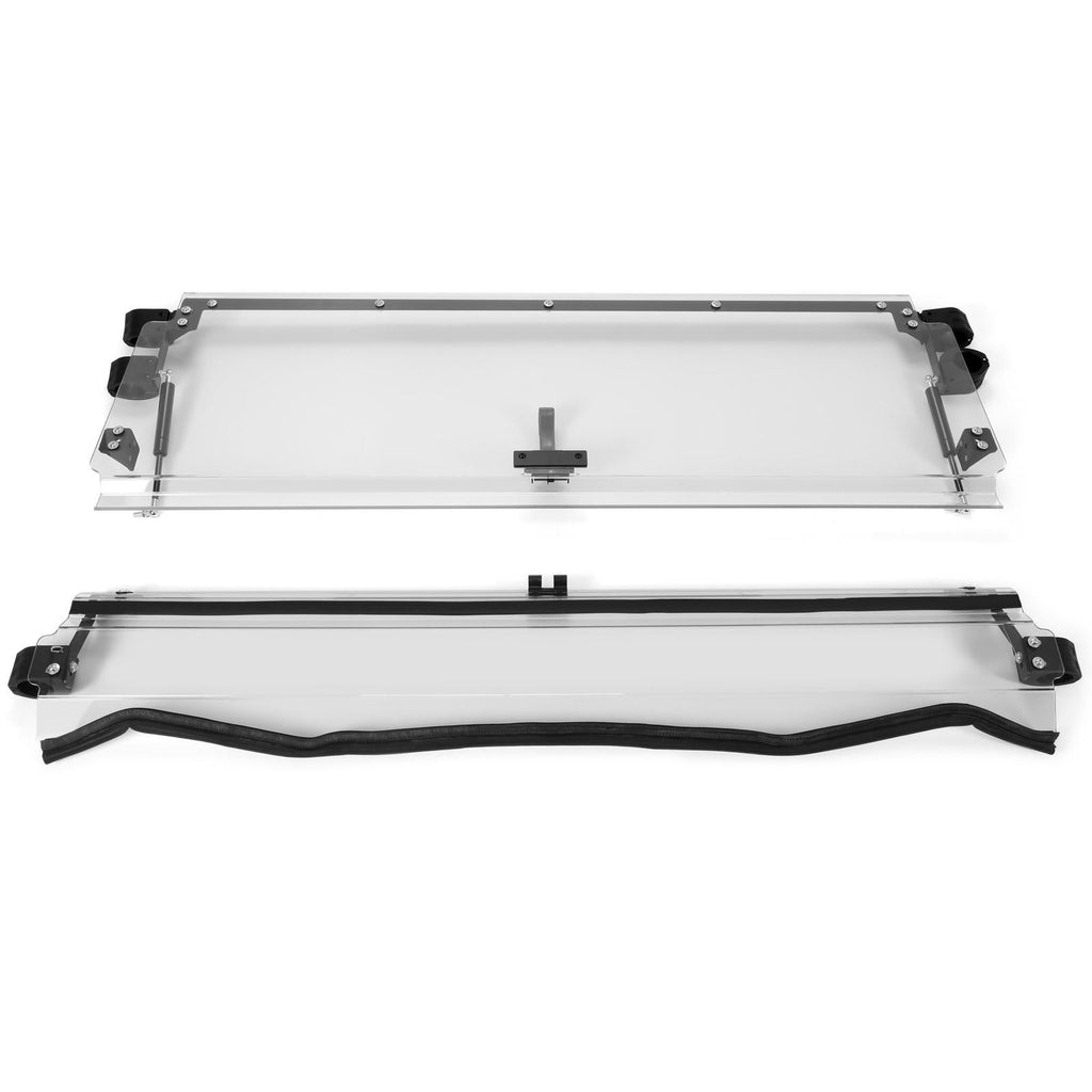Folding Flip Windshield Scratch Resistant For Kawasaki Teryx 4 800/ 4 S ,2016-23