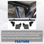 Rear Shock Relocation Kit For 1968-74 Nova 1967-69 Chevy Camaro Pontiac Firebird