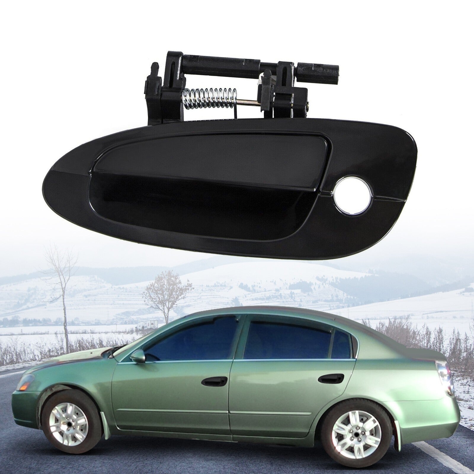 For 02-06 Nissan Altima Sedan Outside Exterior Door Handle Front Driver Left LH