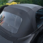For 96-02 BMW Z3 Convertible Soft Top Replacement & Plastic window Black & Clear