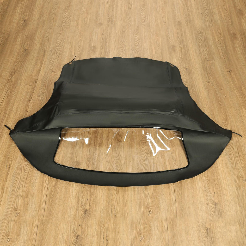 For 96-02 BMW Z3 Convertible Soft Top Replacement & Plastic window Black & Clear