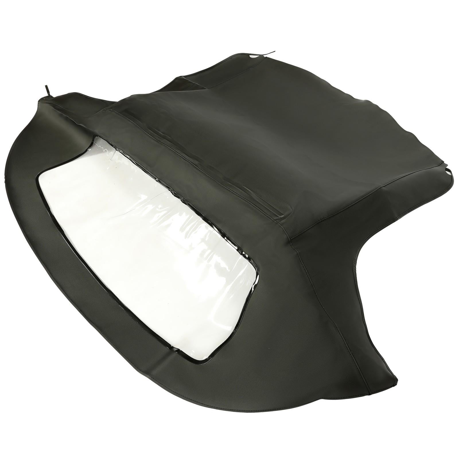 For 96-02 BMW Z3 Convertible Soft Top Replacement & Plastic window Black & Clear