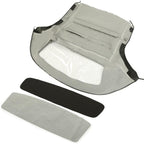 For 96-02 BMW Z3 Convertible Soft Top Replacement & Plastic window Black & Clear