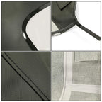 For 96-02 BMW Z3 Convertible Soft Top Replacement & Plastic window Black & Clear