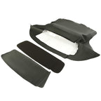 For 96-02 BMW Z3 Convertible Soft Top Replacement & Plastic window Black & Clear