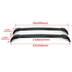 For GMC Acadia 2017-2023  Roof Rack Rail Cross Bar Luggage Carrier Crossbars