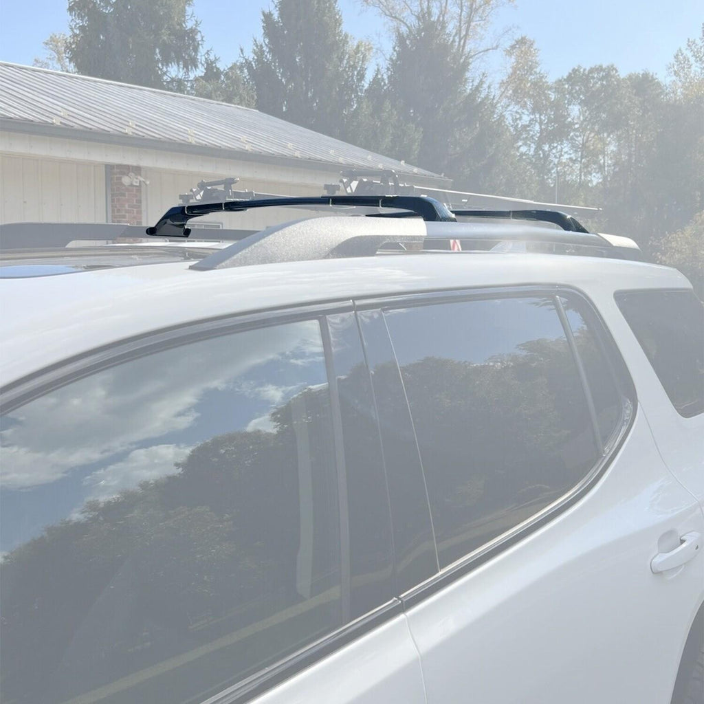 For GMC Acadia 2017-2023  Roof Rack Rail Cross Bar Luggage Carrier Crossbars