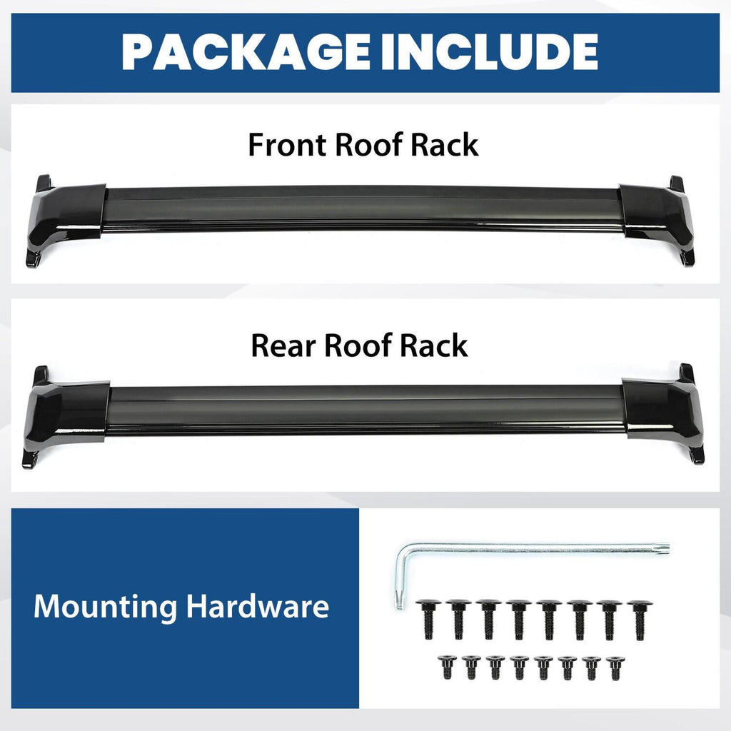 For GMC Acadia 2017-2023  Roof Rack Rail Cross Bar Luggage Carrier Crossbars