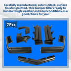 Bumper Fillers-Front & Rear (Set Of 7 Pcs) For Buick Riviera 1979-1985