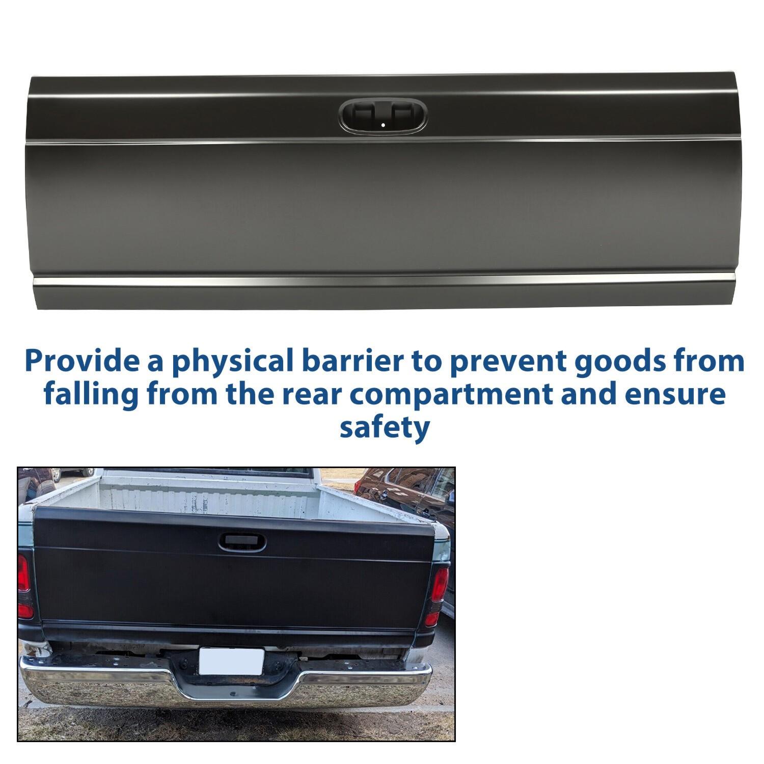 Tailgate For 1994-2002 Dodge RAM 1500  ST WS RAM 2500 3500 BASE Pickup Steel