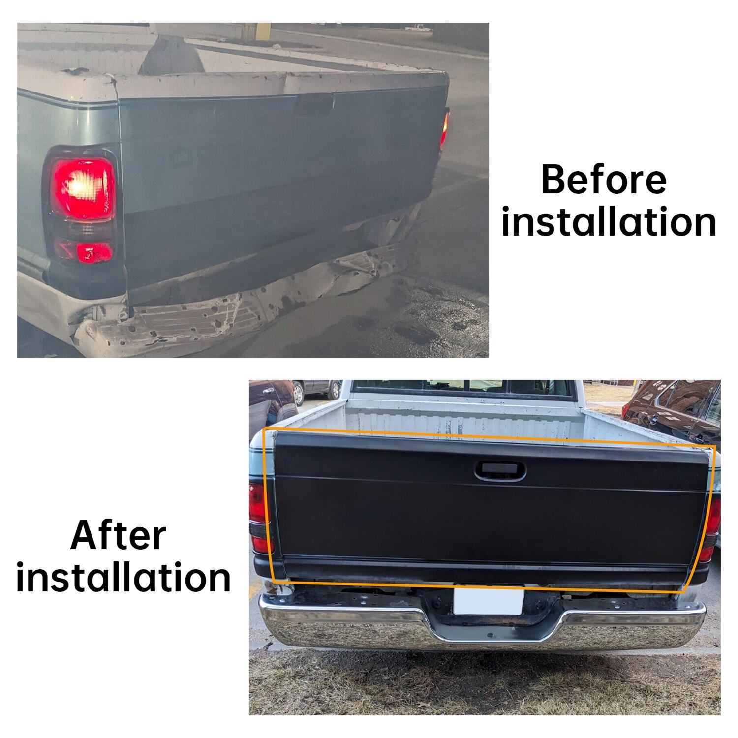 Tailgate For 1994-2002 Dodge RAM 1500  ST WS RAM 2500 3500 BASE Pickup Steel
