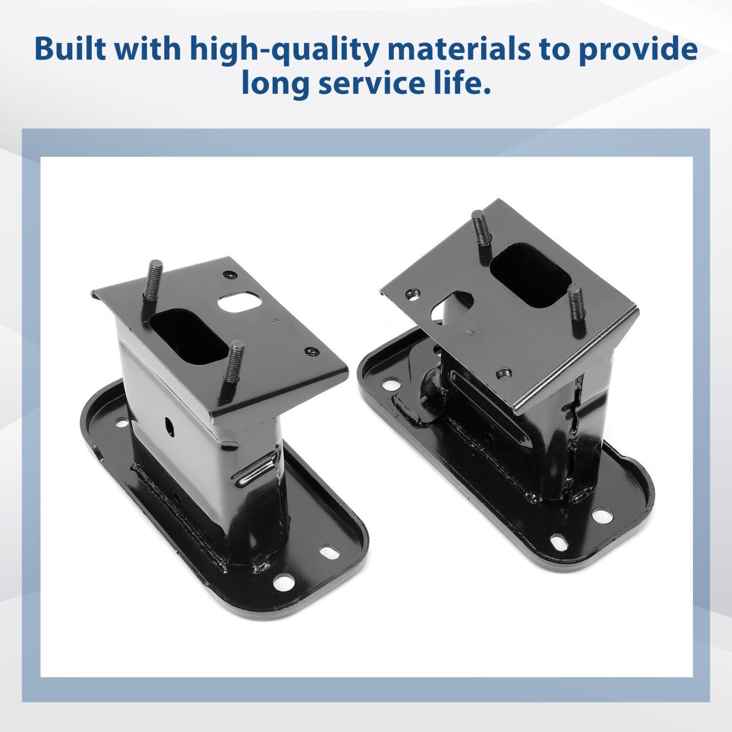 For 2014-22 Infiniti Q50 Front Bumper Bracket Reinforcement Impact Bar Stay PAIR