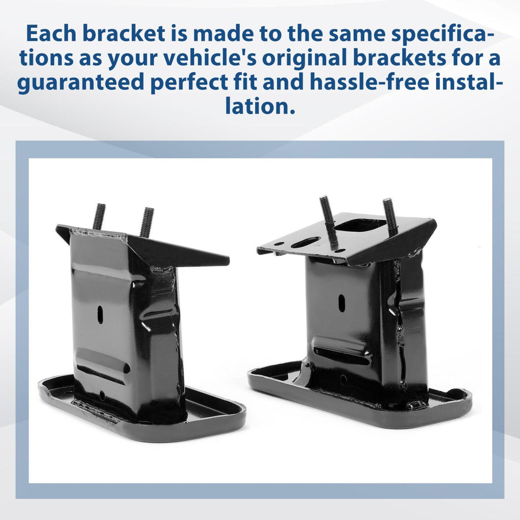 For 2014-22 Infiniti Q50 Front Bumper Bracket Reinforcement Impact Bar Stay PAIR