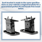 For 2014-22 Infiniti Q50 Front Bumper Bracket Reinforcement Impact Bar Stay PAIR